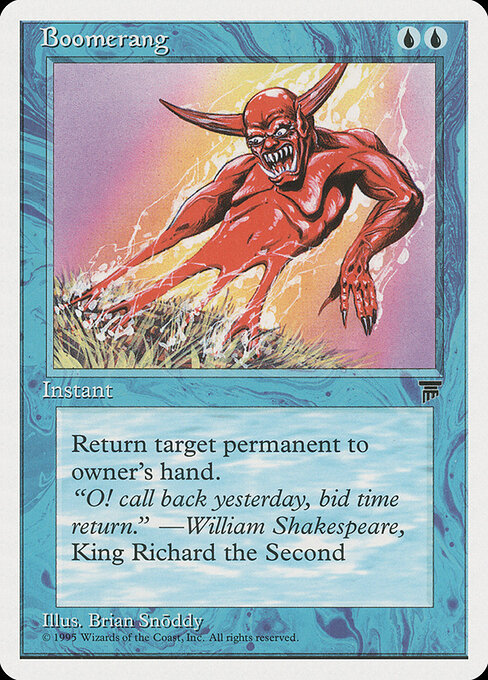 Boomerang - Magic: The Gathering CHR #16