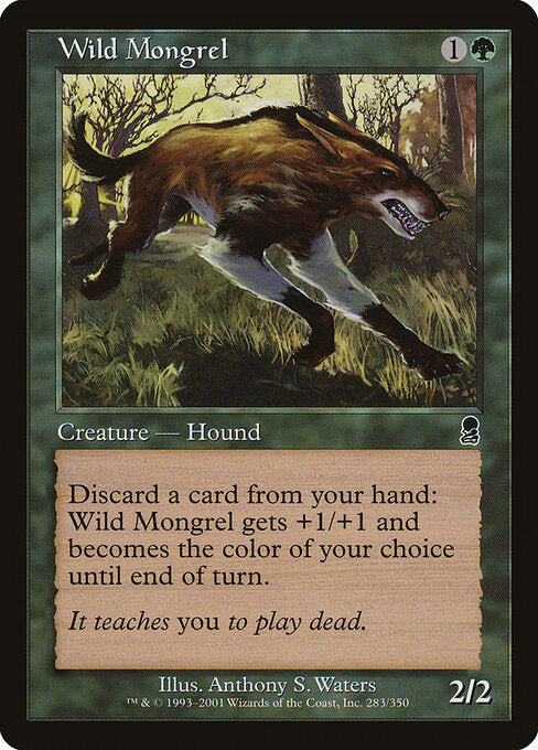 Wild Mongrel - Magic: The Gathering ODY #283