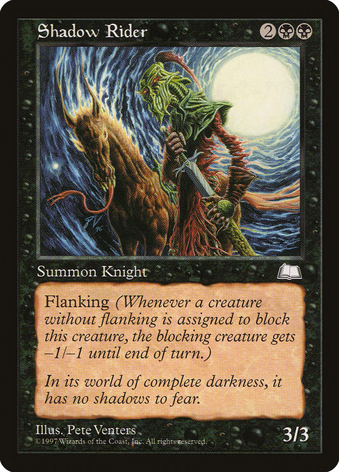 Shadow Rider Weatherlight WTH
