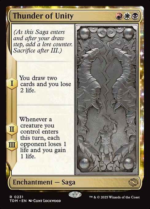 Thunder of Unity - Magic: The Gathering TDM #231