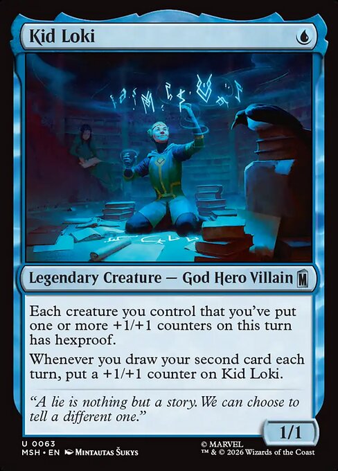 Kid Loki - Magic: The Gathering MSH #63