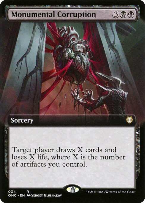 Monumental Corruption - Magic: The Gathering ONC #34