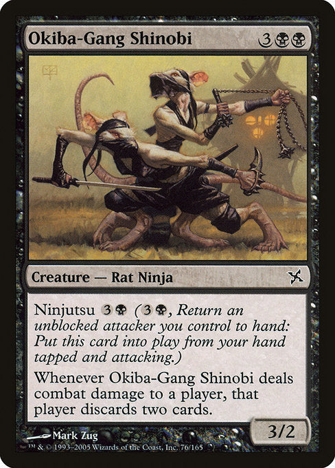 Okiba-Gang Shinobi Betrayers of Kamigawa BOK