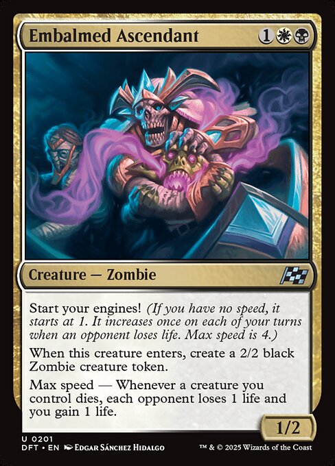Embalmed Ascendant - Magic: The Gathering DFT #201