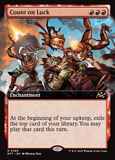Count on Luck - Magic: The Gathering DFT #385