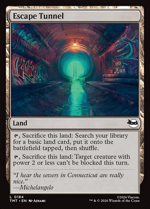 Escape Tunnel - Magic: The Gathering TMT #184