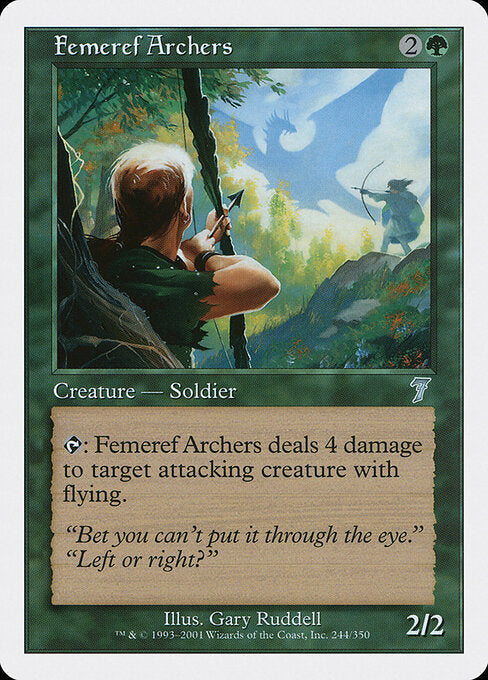 Femeref Archers - Magic: The Gathering 7ED #244