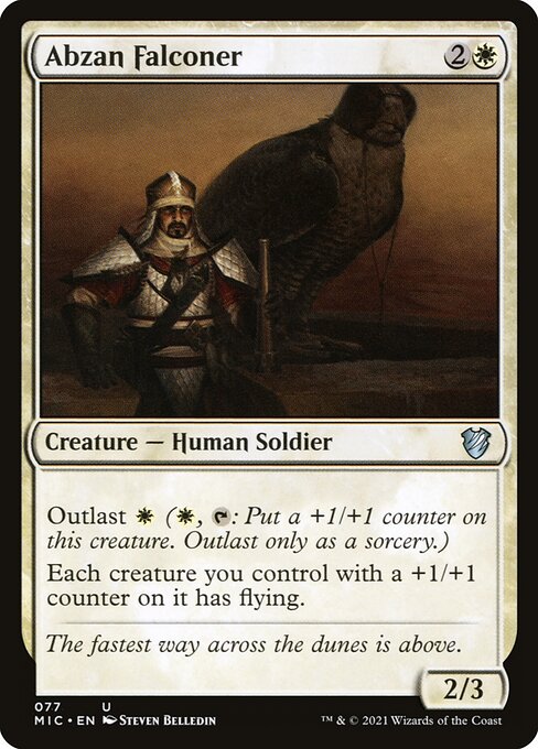 Abzan Falconer - Magic: The Gathering MIC #77