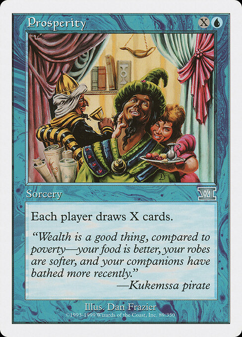 Prosperity - Magic: The Gathering 6ED #89