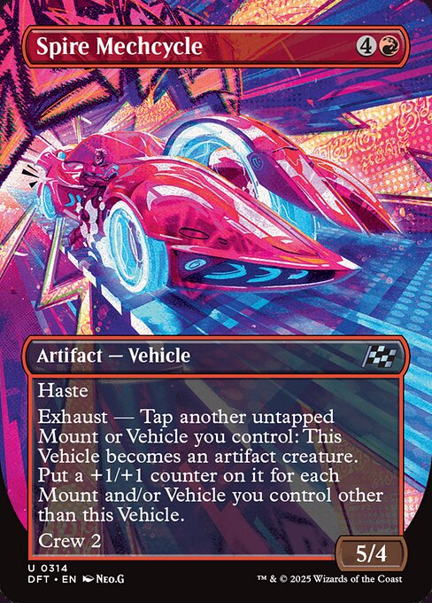 Spire Mechcycle - Magic: The Gathering DFT #314