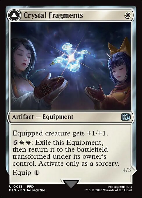 Crystal Fragments // Summon: Alexander - Magic: The Gathering FIN #13
