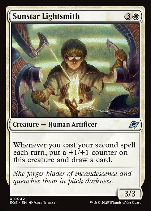Sunstar Lightsmith - Magic: The Gathering EOE #42