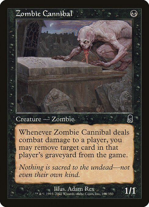 Zombie Cannibal - Magic: The Gathering ODY #169