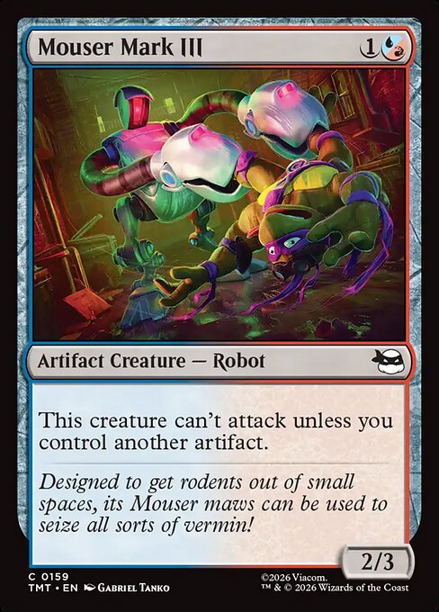 Mouser Mark III - Magic: The Gathering TMT #159
