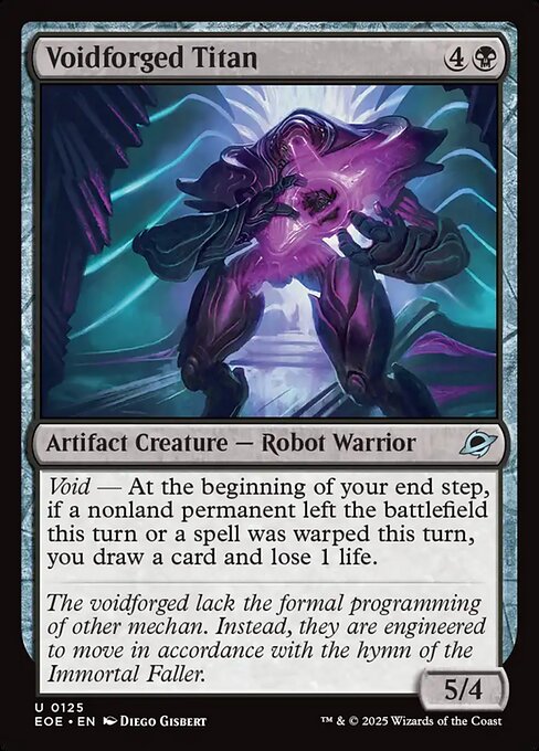 Voidforged Titan - Magic: The Gathering EOE #125