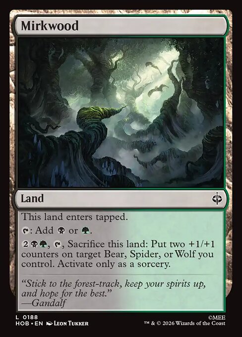 Mirkwood - Magic: The Gathering HOB #188
