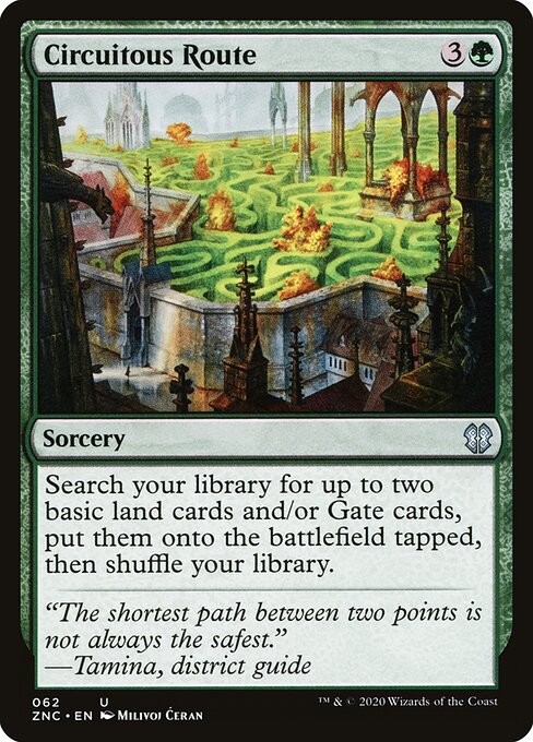 Circuitous Route - Magic: The Gathering ZNC #62