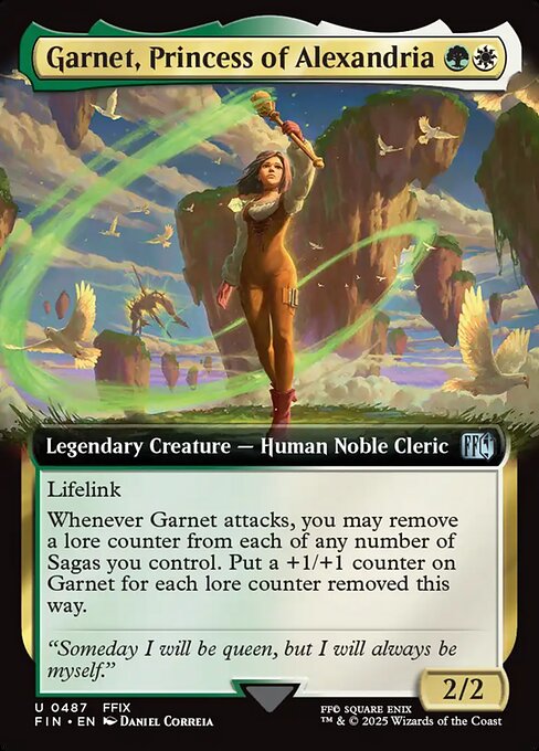Garnet, Princess of Alexandria - Magic: The Gathering FIN #487