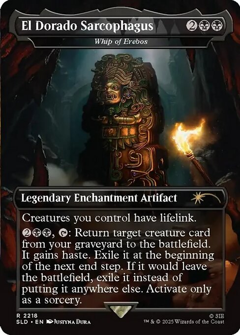 El Dorado Sarcophagus (Whip of Erebos) Secret Lair Drop sld