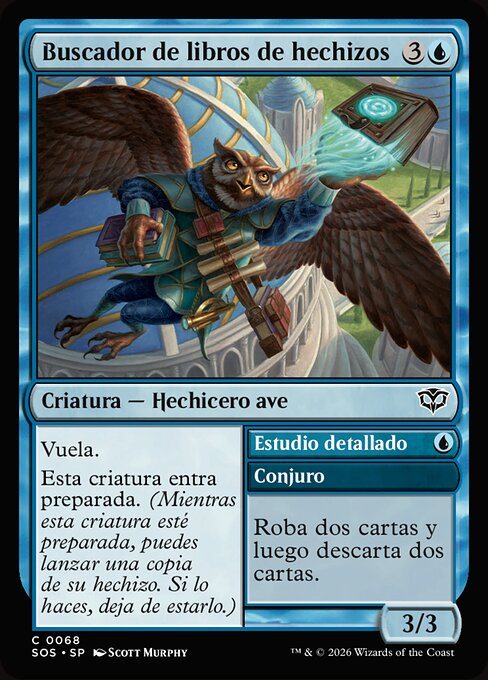 Spellbook Seeker // Careful Study · SOS #68 · ES
