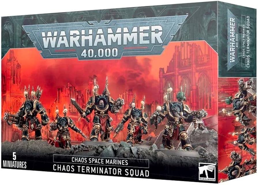 Warhammer 40K: Chaos Space Marines - Chaos Terminator Squad