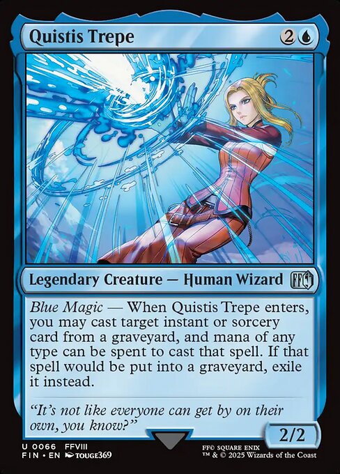 Quistis Trepe - Magic: The Gathering FIN #66
