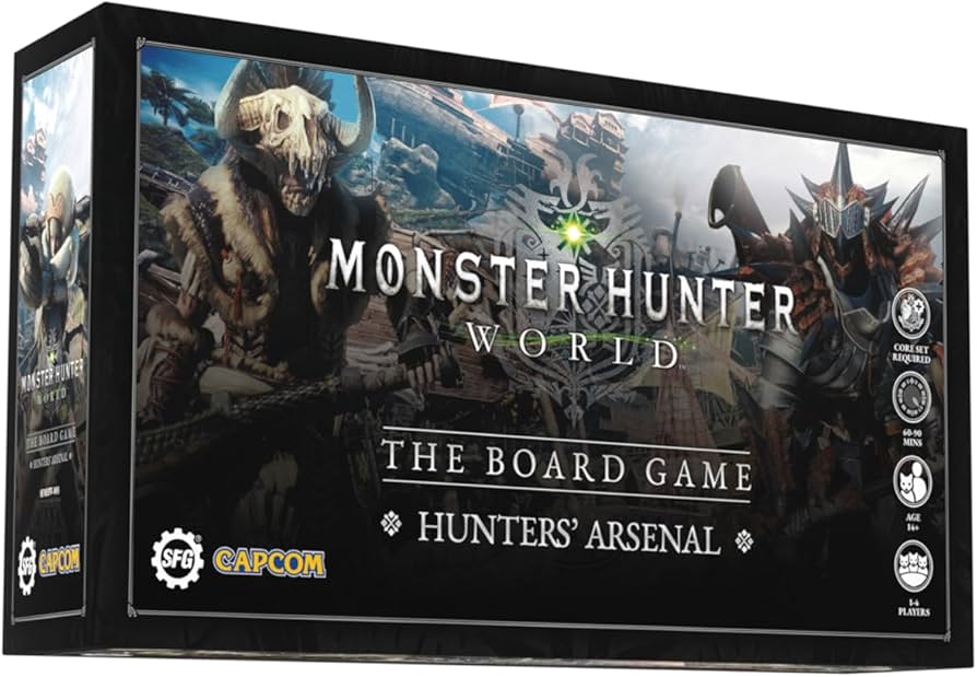 Monster Hunter World: The Board Game - Hunter's Arsenal Expansion