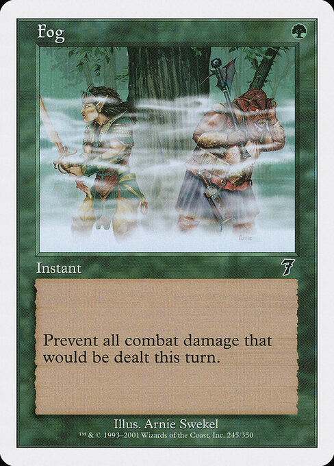 Fog - Magic: The Gathering 7ED #245