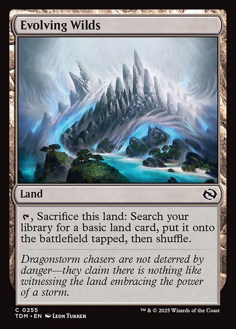 Evolving Wilds - Magic: The Gathering TDM #255