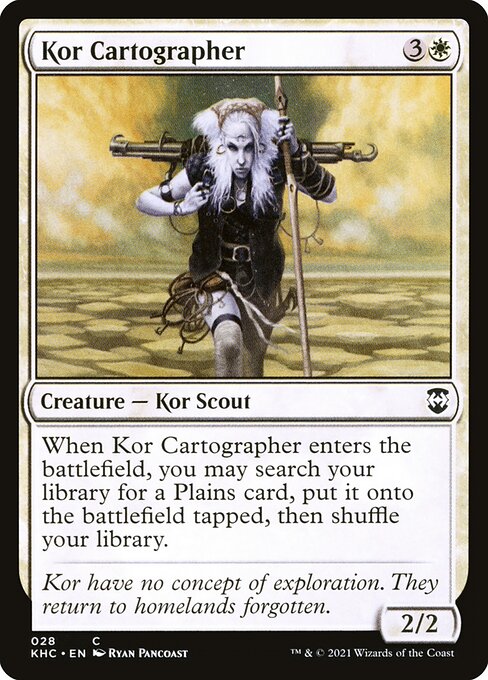 Kor Cartographer - Magic: The Gathering KHC #28
