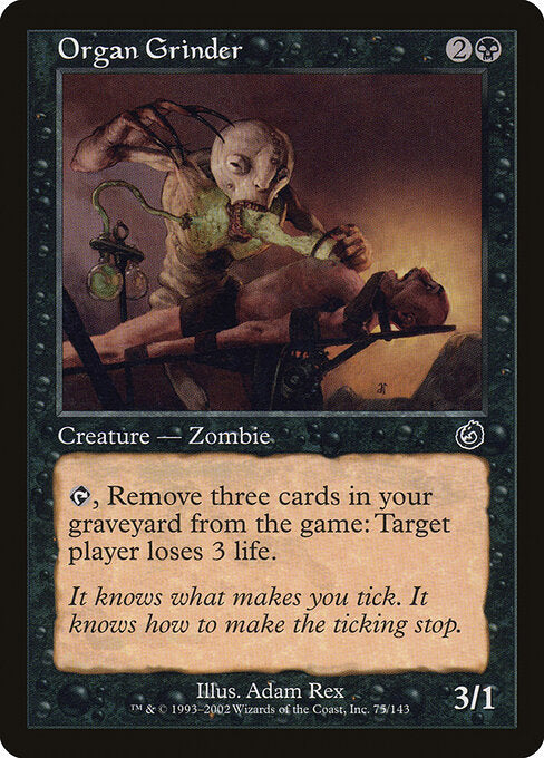 Organ Grinder - Magic: The Gathering TOR #75