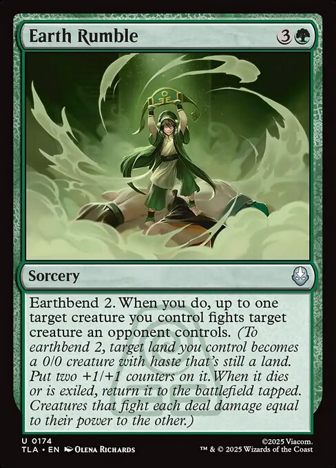 Earth Rumble - Magic: The Gathering TLA #174