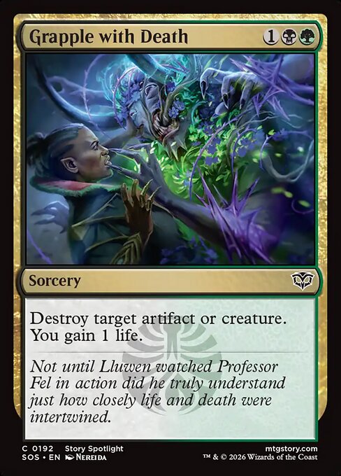 Grapple with Death - Magic: The Gathering SOS #192