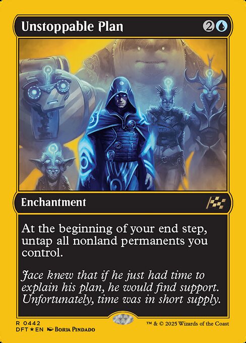 Unstoppable Plan - Magic: The Gathering DFT #442