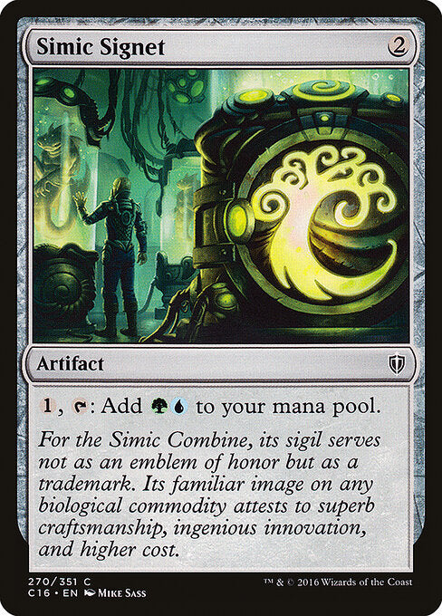 Simic Signet - Magic: The Gathering C16 #270
