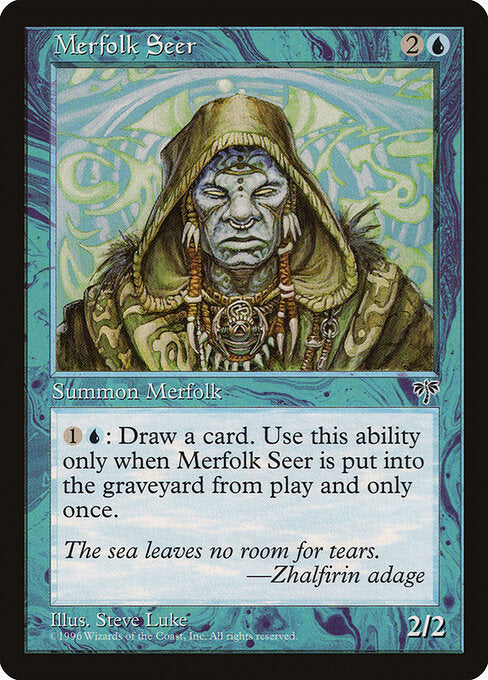 Merfolk Seer - Magic: The Gathering MIR #76