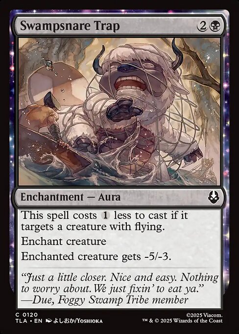 Swampsnare Trap - Magic: The Gathering TLA #120