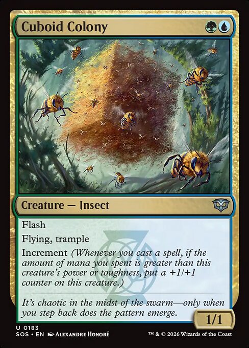 Cuboid Colony - Magic: The Gathering SOS #183