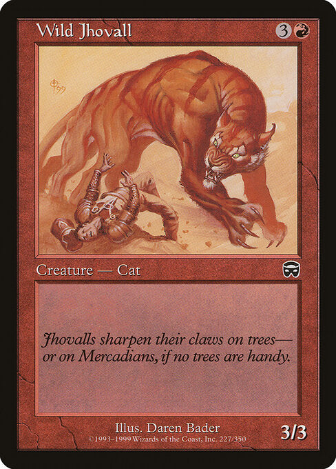 Wild Jhovall - Magic: The Gathering MMQ #227