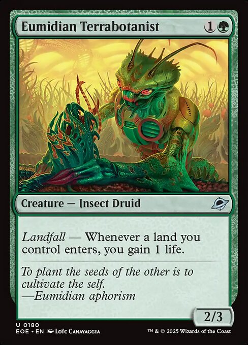 Eumidian Terrabotanist - Magic: The Gathering EOE #180