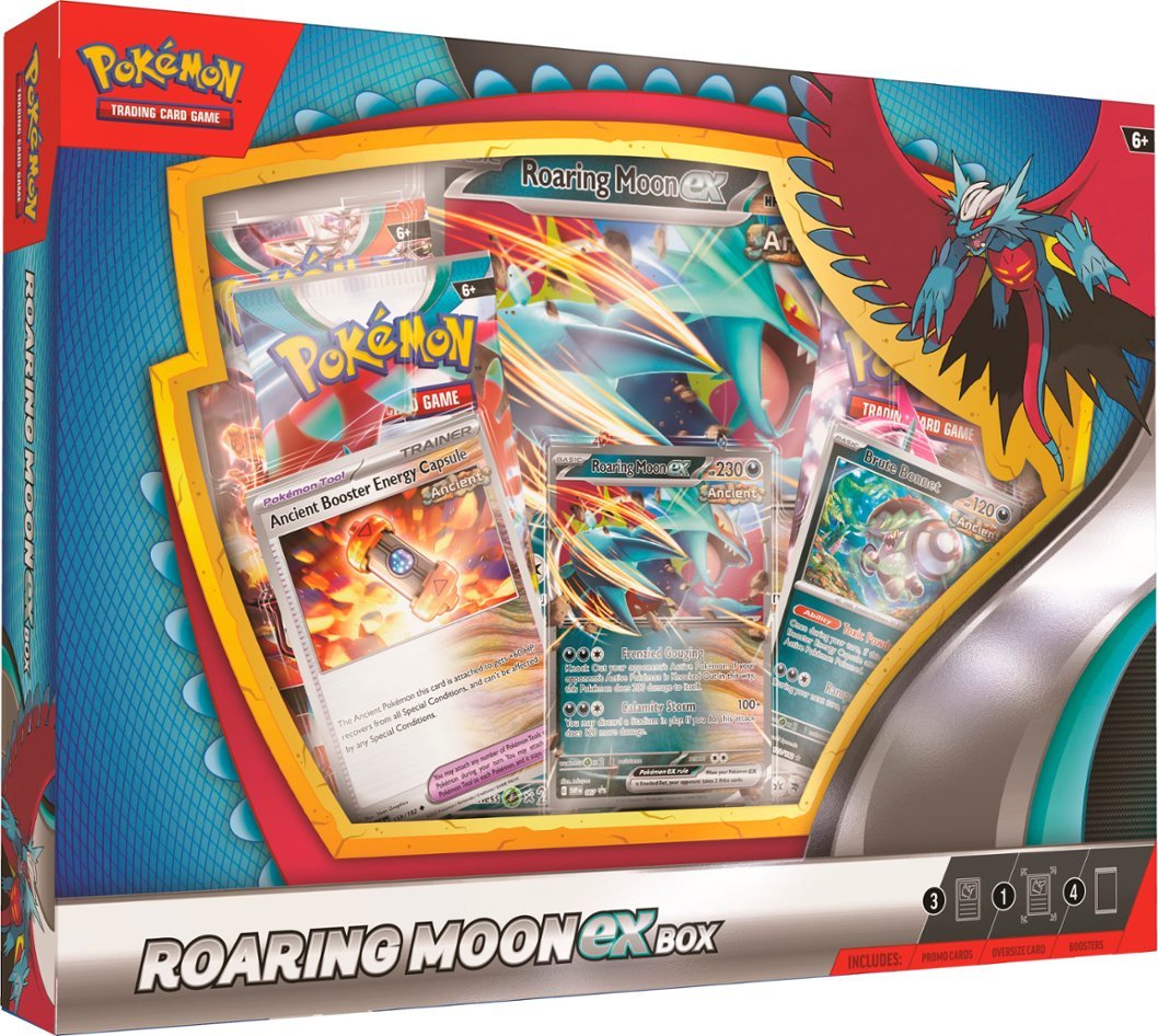 Pokémon TCG - Roaring Moon ex Box