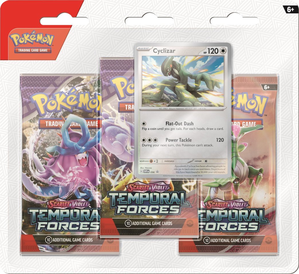 Pokémon TCG - Temporal Forces 3-Pack Blister