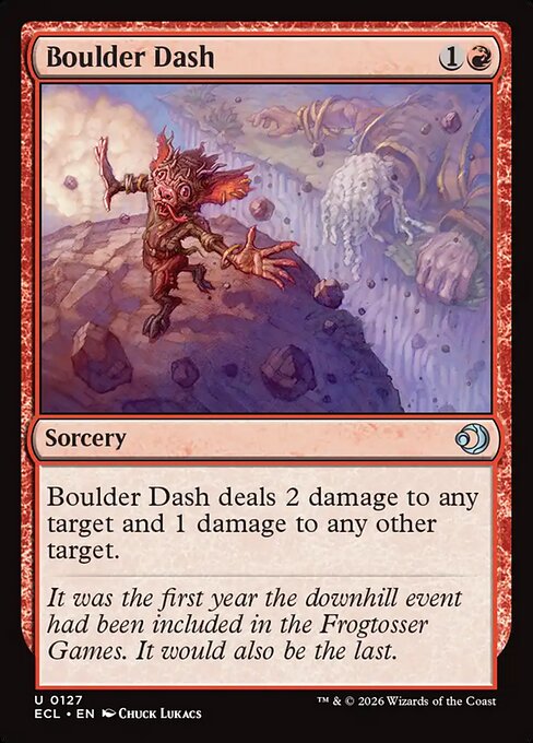 Boulder Dash - Magic: The Gathering ECL #127