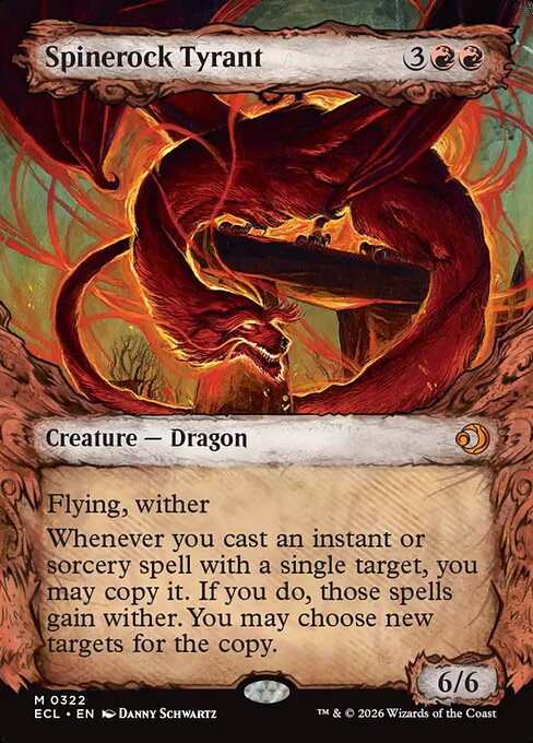 Spinerock Tyrant - Magic: The Gathering ECL #322