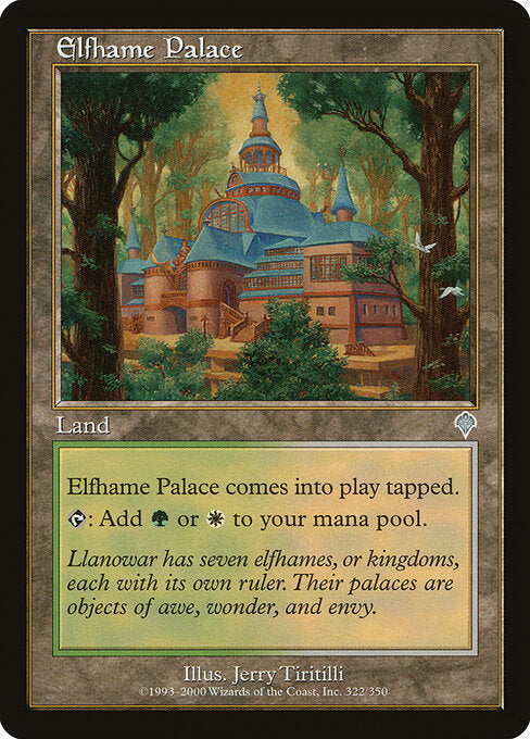 Elfhame Palace - Magic: The Gathering INV #322