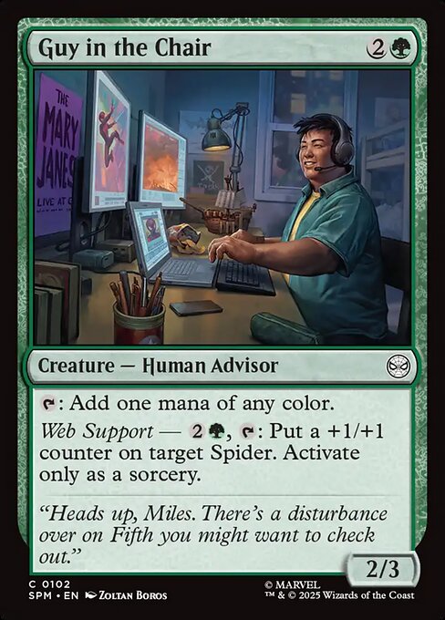Guy in the Chair - Magic: The Gathering SPM #102