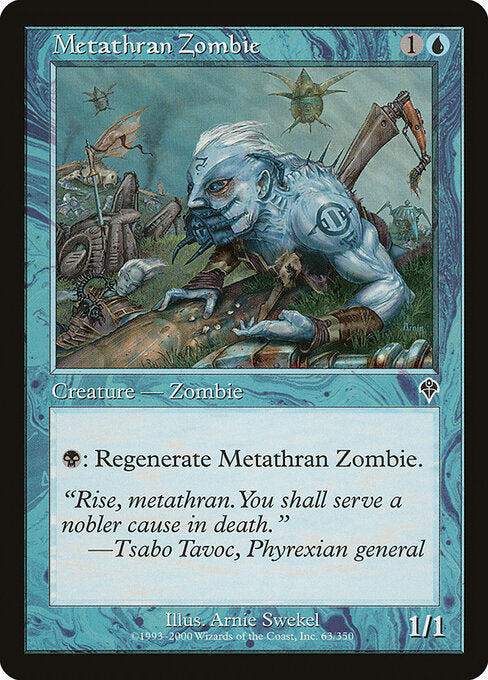 Metathran Zombie - Magic: The Gathering INV #63