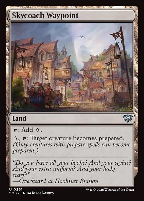 Skycoach Waypoint - Magic: The Gathering SOS #261