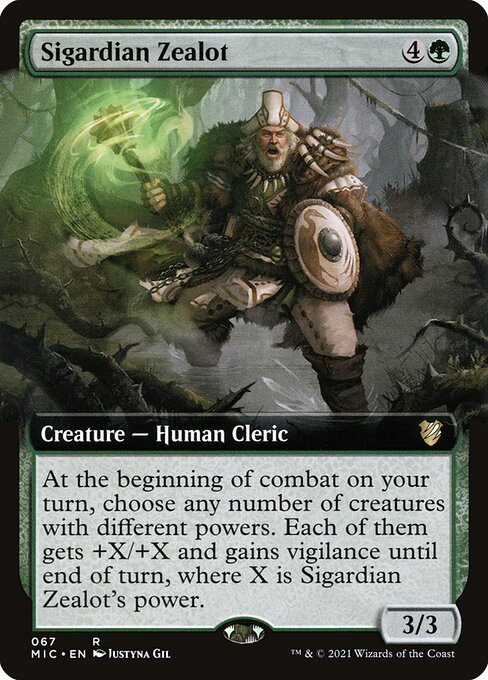 Sigardian Zealot - Magic: The Gathering MIC #67