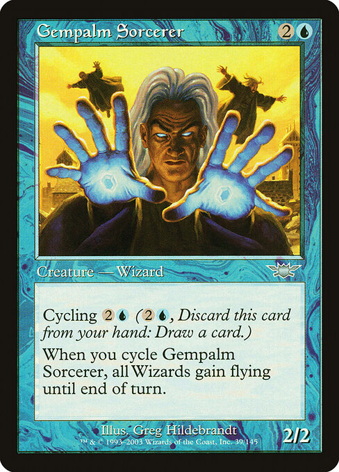 Gempalm Sorcerer - Magic: The Gathering LGN #39